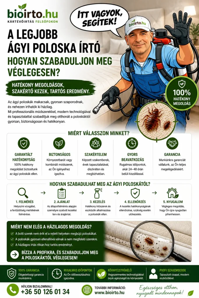 legjobb ágyi poloska irtó